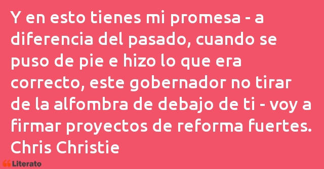 Frases de Chris Christie