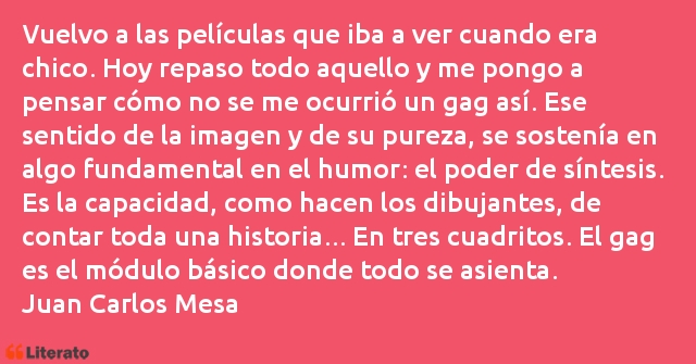 Frases de Juan Carlos Mesa