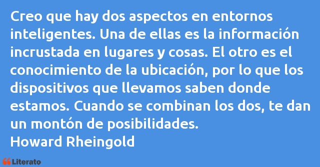 Frases de Howard Rheingold