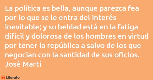 Frases de José Martí