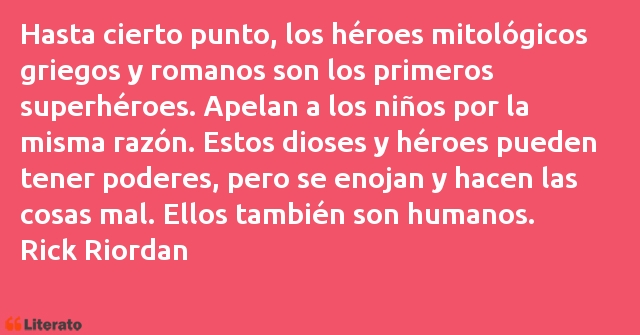 Frases de Rick Riordan