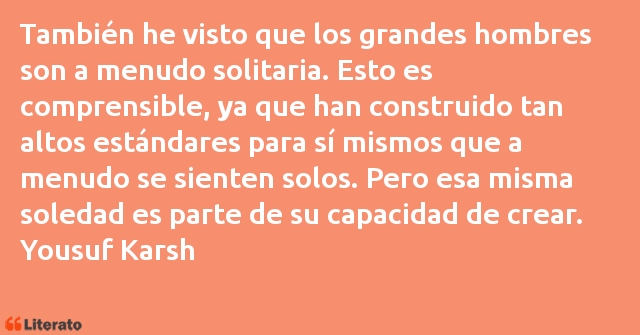 Frases de Yousuf Karsh