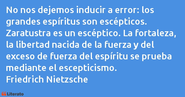 Frases de Friedrich Nietzsche