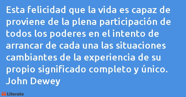 Frases de John Dewey