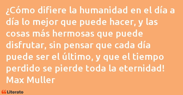 Frases de Max Muller