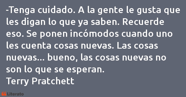 Frases de Terry Pratchett