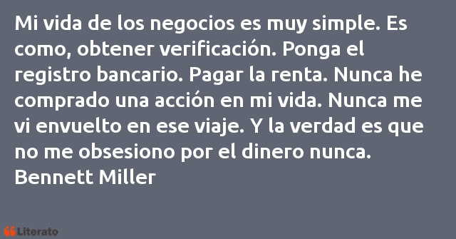 Frases de Bennett Miller