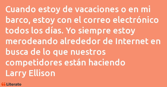 Frases de Larry Ellison