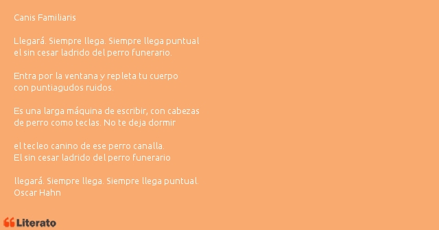 Frases de Oscar Hahn