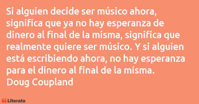 Frases de Doug Coupland
