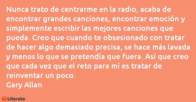 Frases de Gary Allan