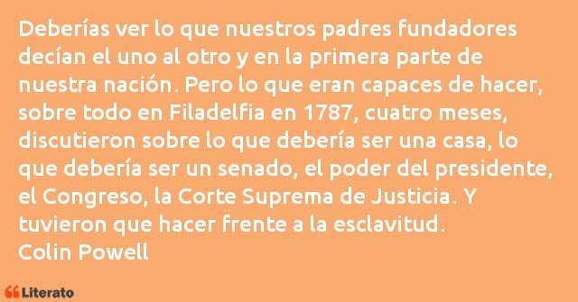 Frases de Colin Powell