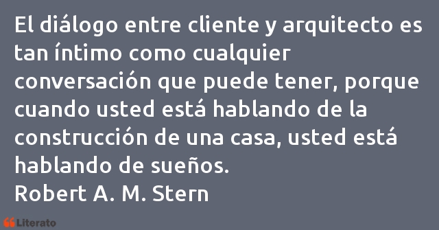 Frases de Robert A. M. Stern