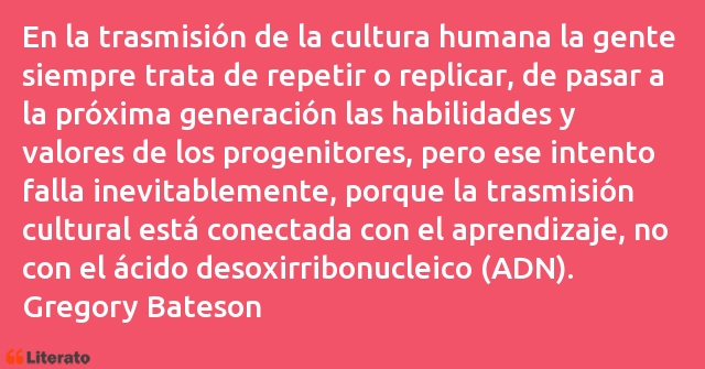 Frases de Gregory Bateson