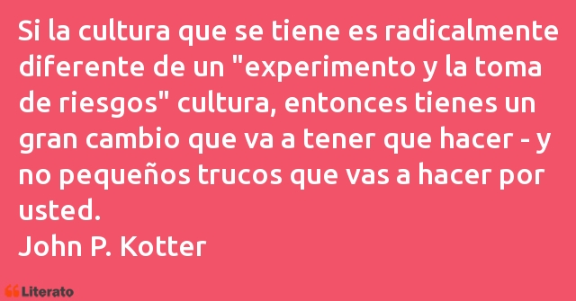 Frases de John P. Kotter