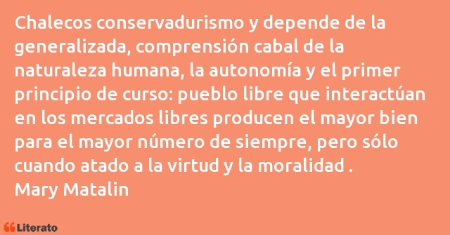 Frases de Mary Matalin