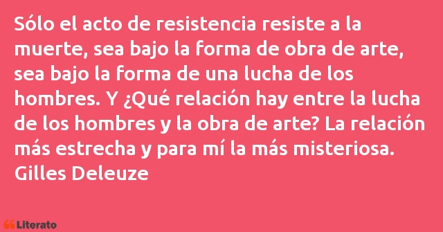 Frases de Gilles Deleuze