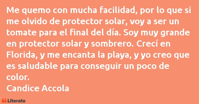 Frases de Candice Accola