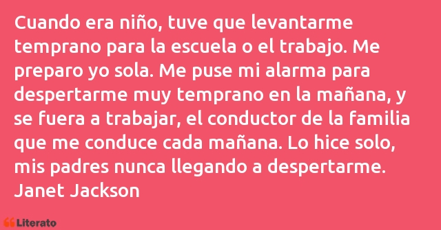 Frases de Janet Jackson