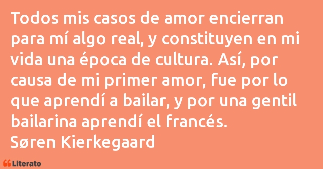 Frases de Soren Kierkegaard