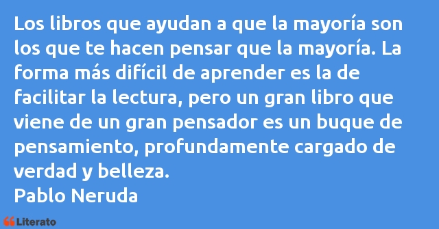 Frases de Pablo Neruda