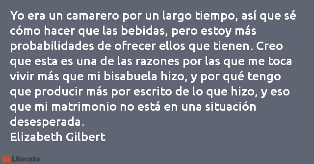 Frases de Elizabeth Gilbert