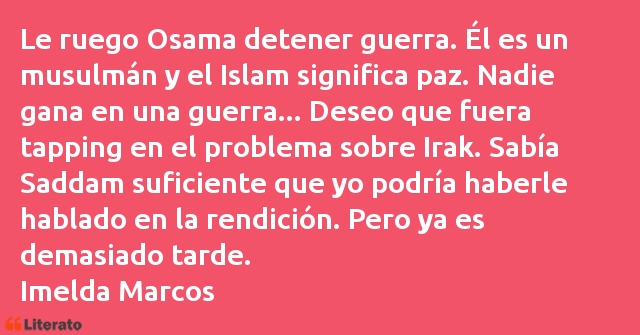 Frases de Imelda Marcos