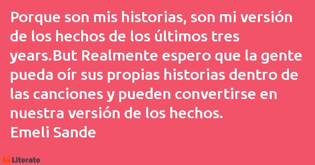 Frases de Emeli Sande