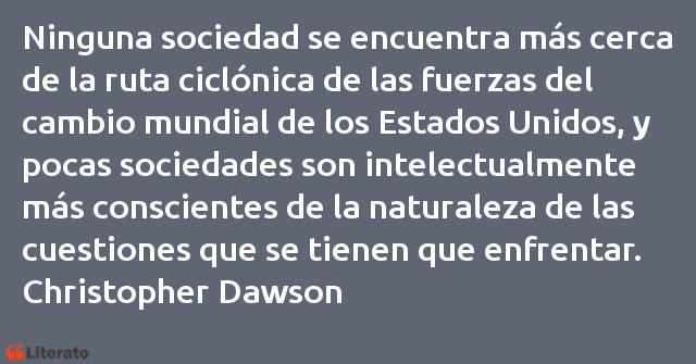 Frases de Christopher Dawson