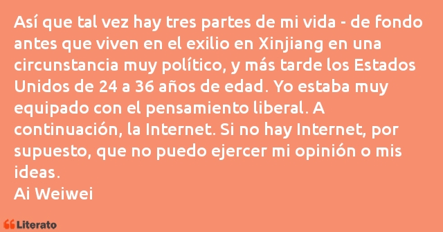 Frases de Ai Weiwei