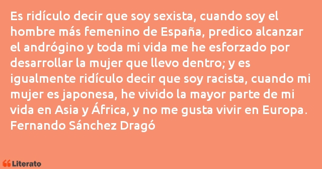 Frases de Fernando Sánchez Dragó