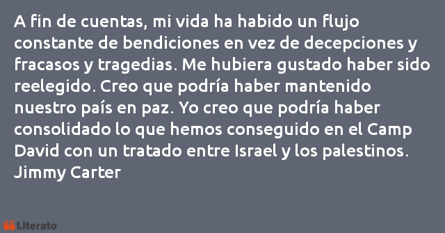 Frases de Jimmy Carter