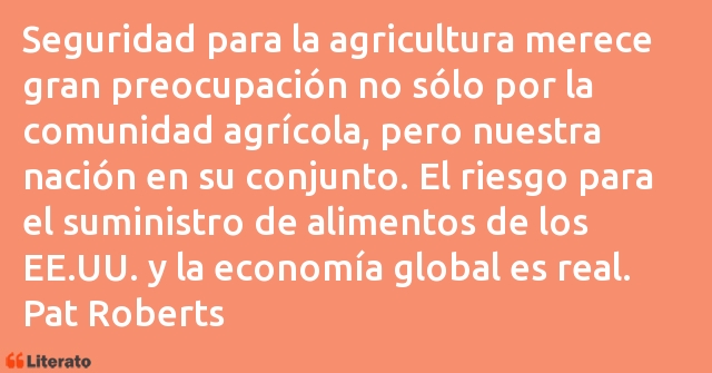 Frases de Pat Roberts