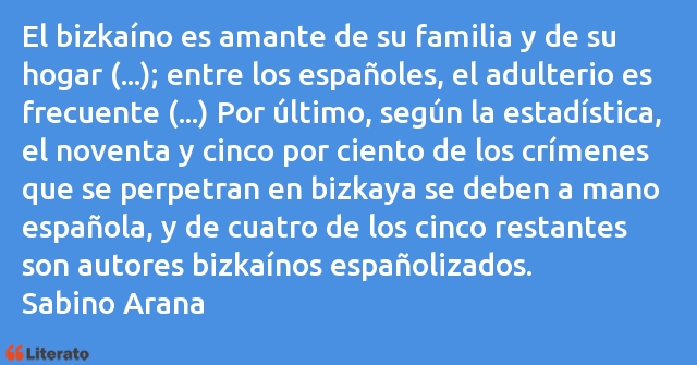 Frases de Sabino Arana