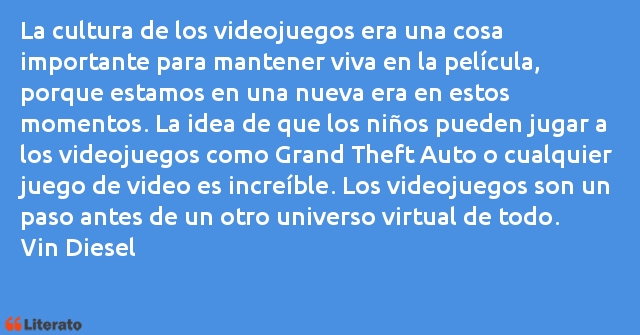 Frases de Vin Diesel
