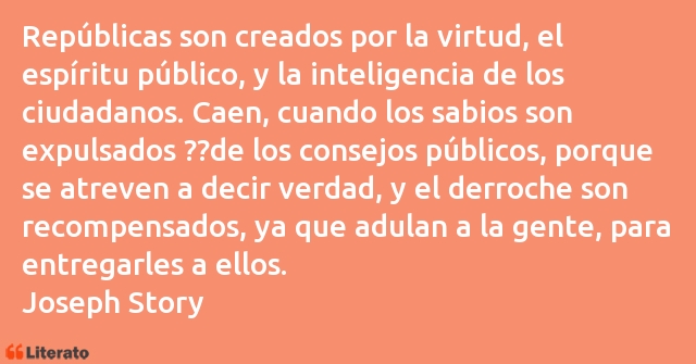 Frases de Joseph Story