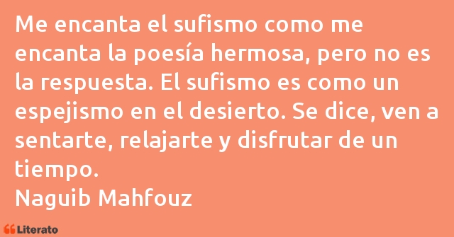 Frases de Naguib Mahfouz