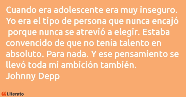 Frases de Johnny Depp