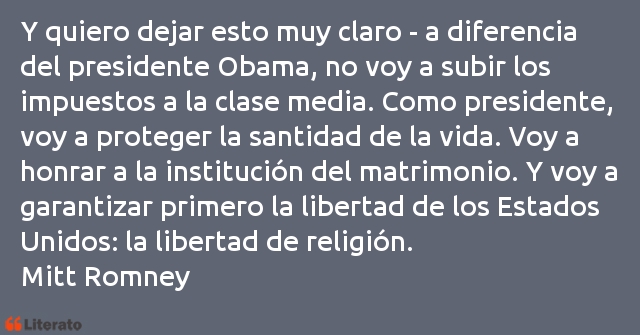 Frases de Mitt Romney