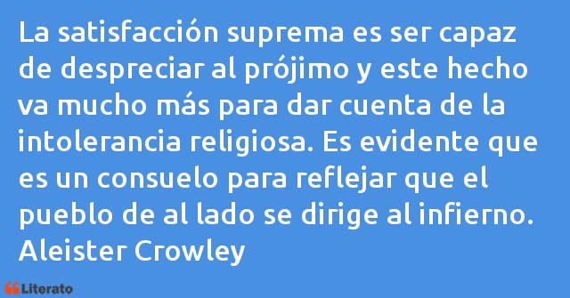 Frases de Aleister Crowley