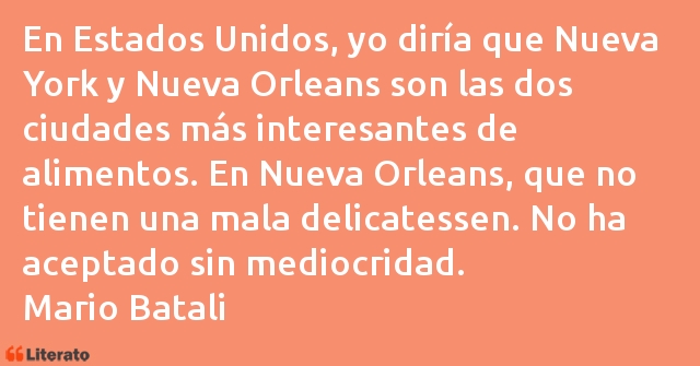 Frases de Mario Batali