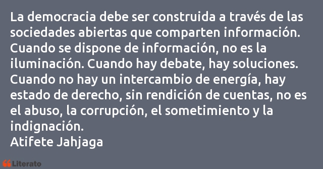 Frases de Atifete Jahjaga