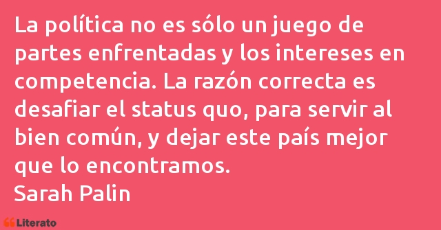 Frases de Sarah Palin