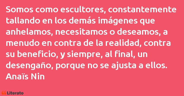 Frases de Anaïs Nin