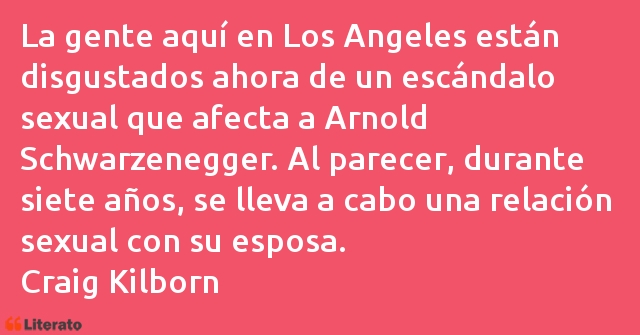 Frases de Craig Kilborn