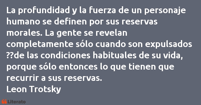 Frases de Leon Trotsky