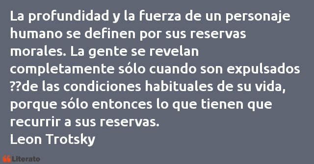 Frases de Leon Trotsky