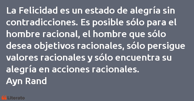 Frases de Ayn Rand