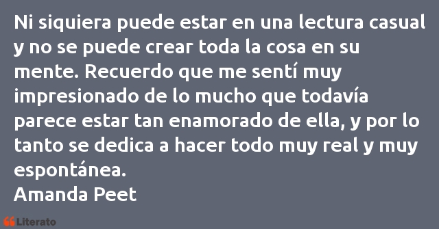 Frases de Amanda Peet