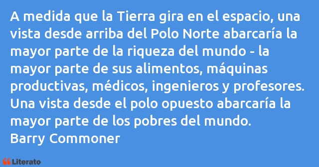 Frases de Barry Commoner